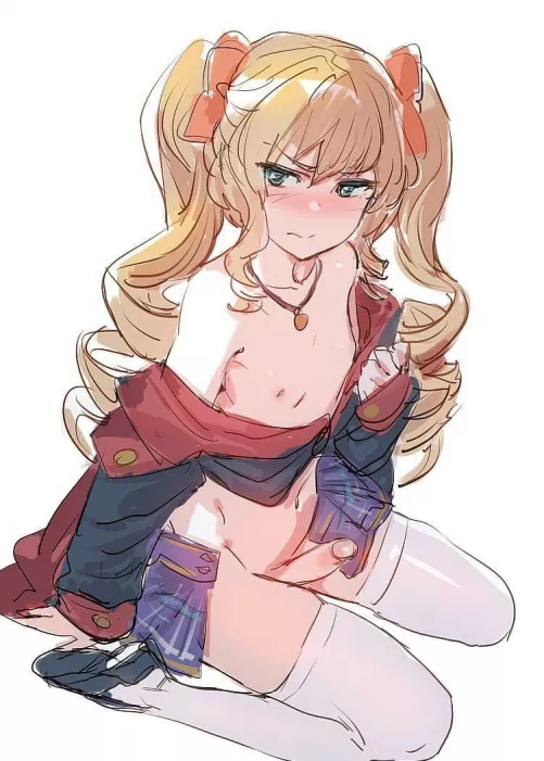 What r u looking at >:3 by shawdysplitscreen