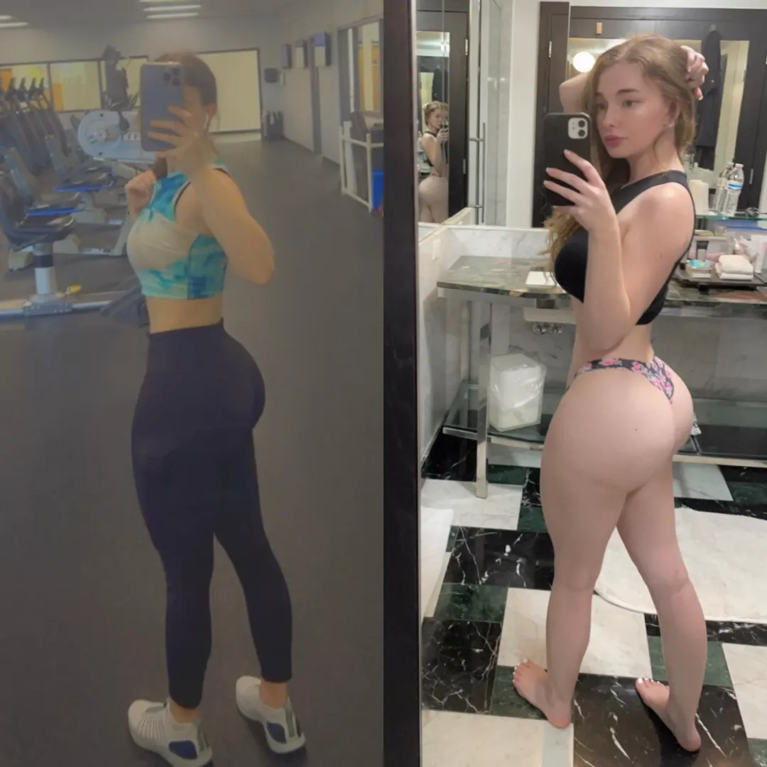 What the gym sees Vs what Reddit sees 😜 posted by realprettyangel