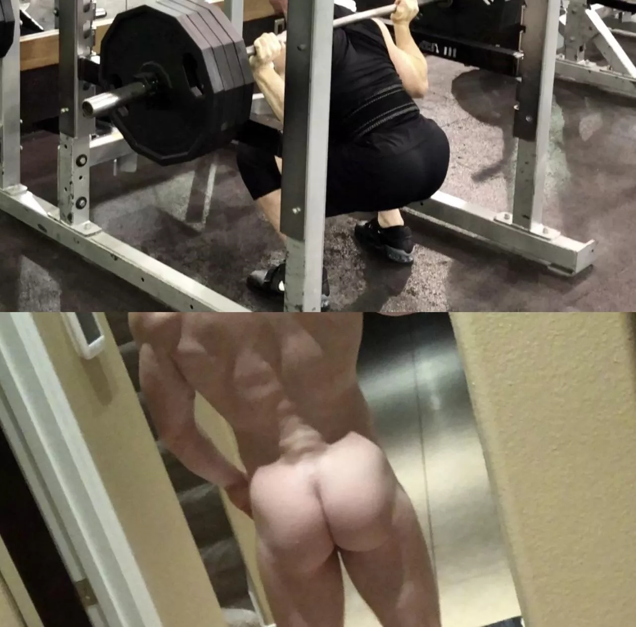 What the gy(m) sees vs what Reddit sees… which do you prefer? posted by buffginger