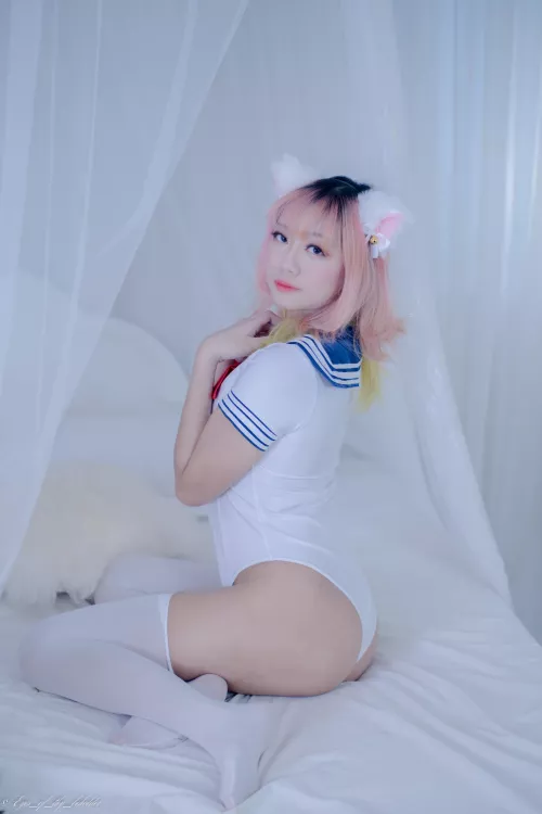 What will you do to this Neko if you found her in your bed? >w< by kkaiya_toast