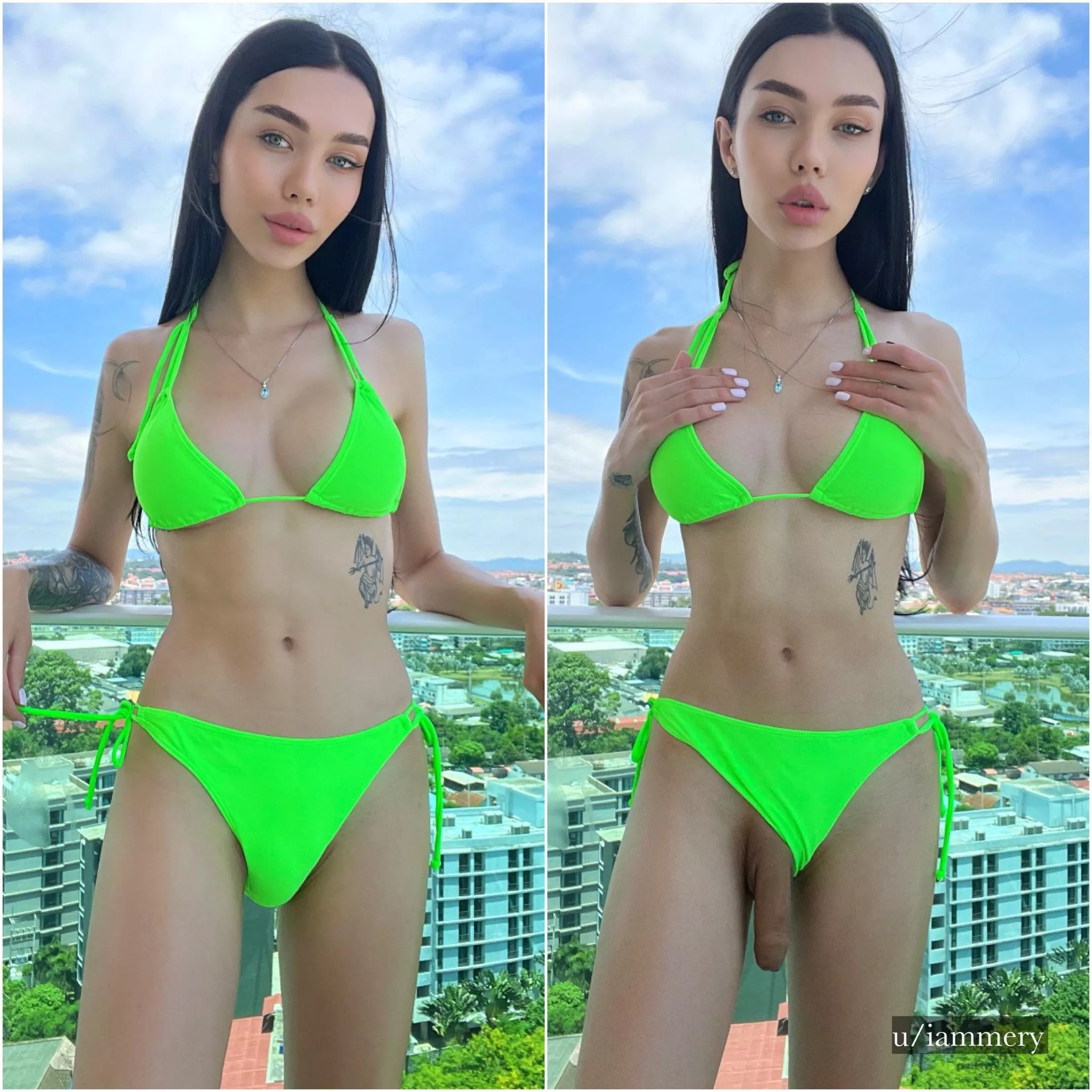 What would you do if a dick fell out of my bikini? posted by iammery