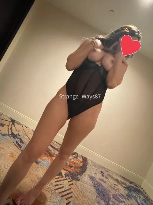 What would you do if you came across me in the hotel hallway like this?? by Strange_Ways87