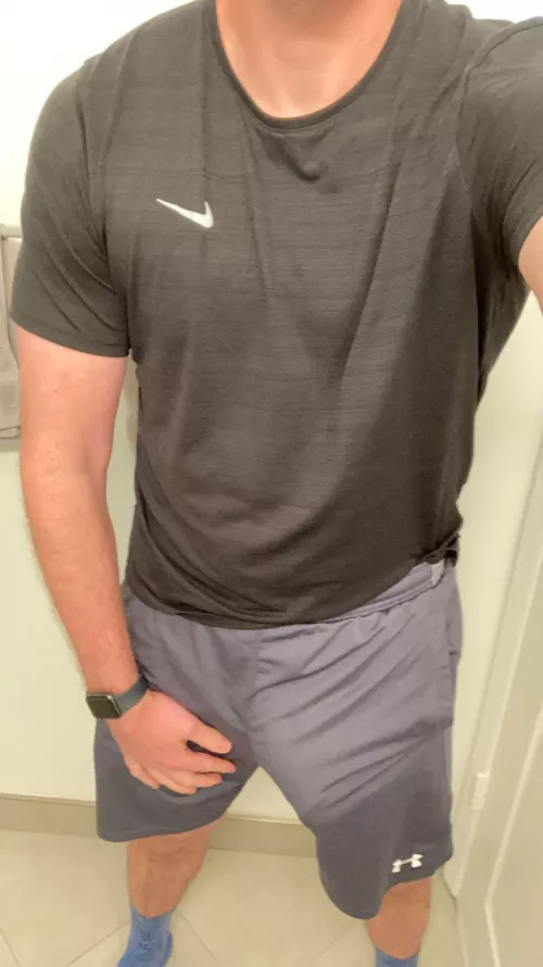 What would you do if you saw me in the gym? by djames6909