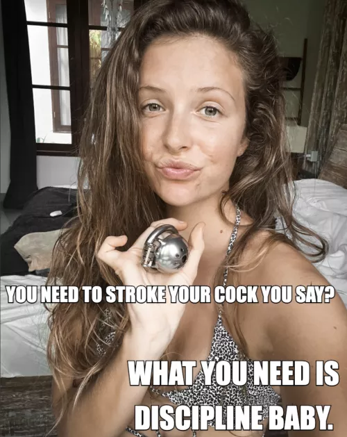 What you need is discipline 🤫 by lulusdreamz