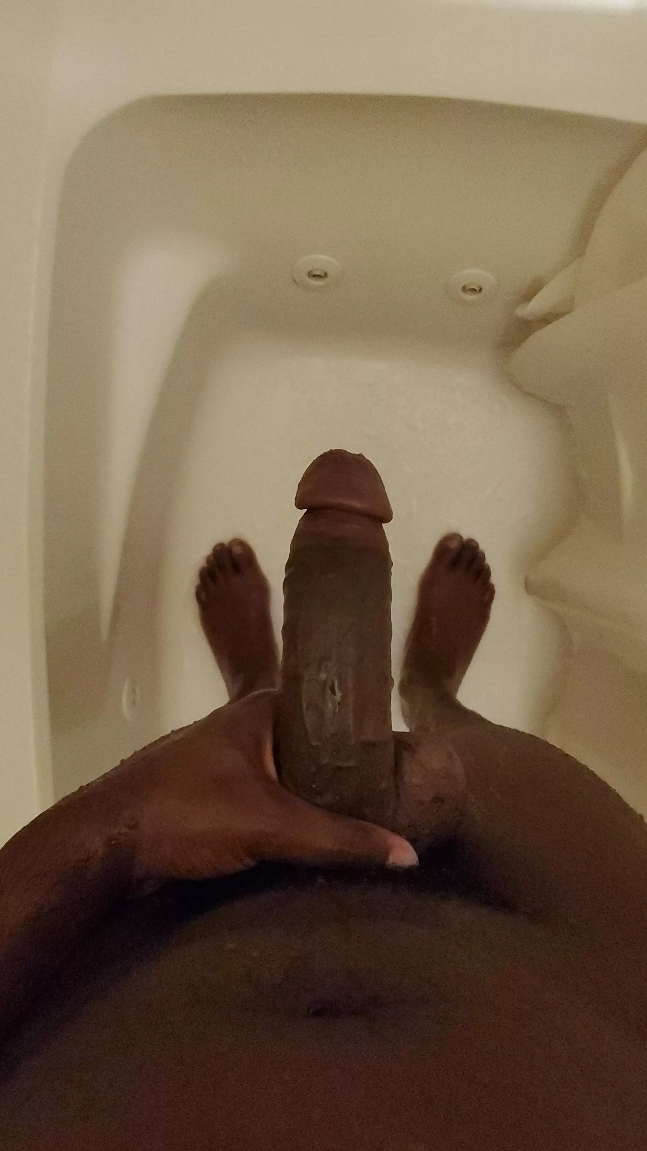 What's that saying? Big feet...big what? [OC] posted by sixglovegod