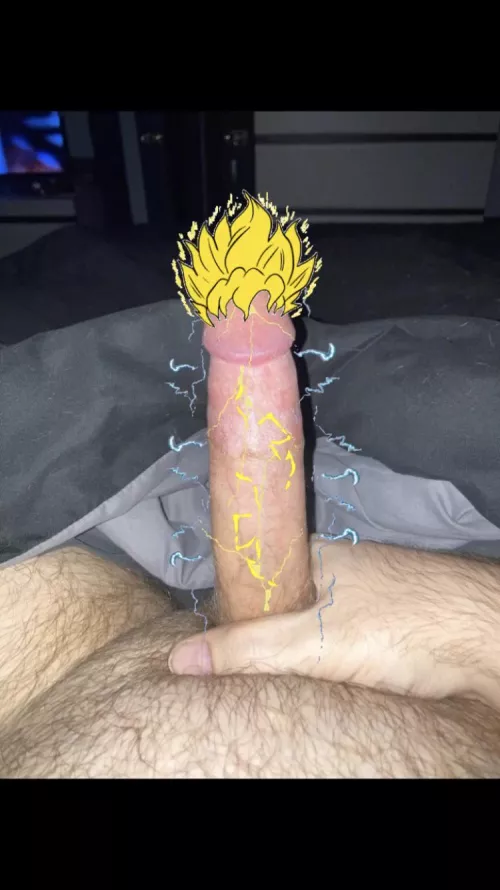 When a dick goes super saiyan by Jaybu90