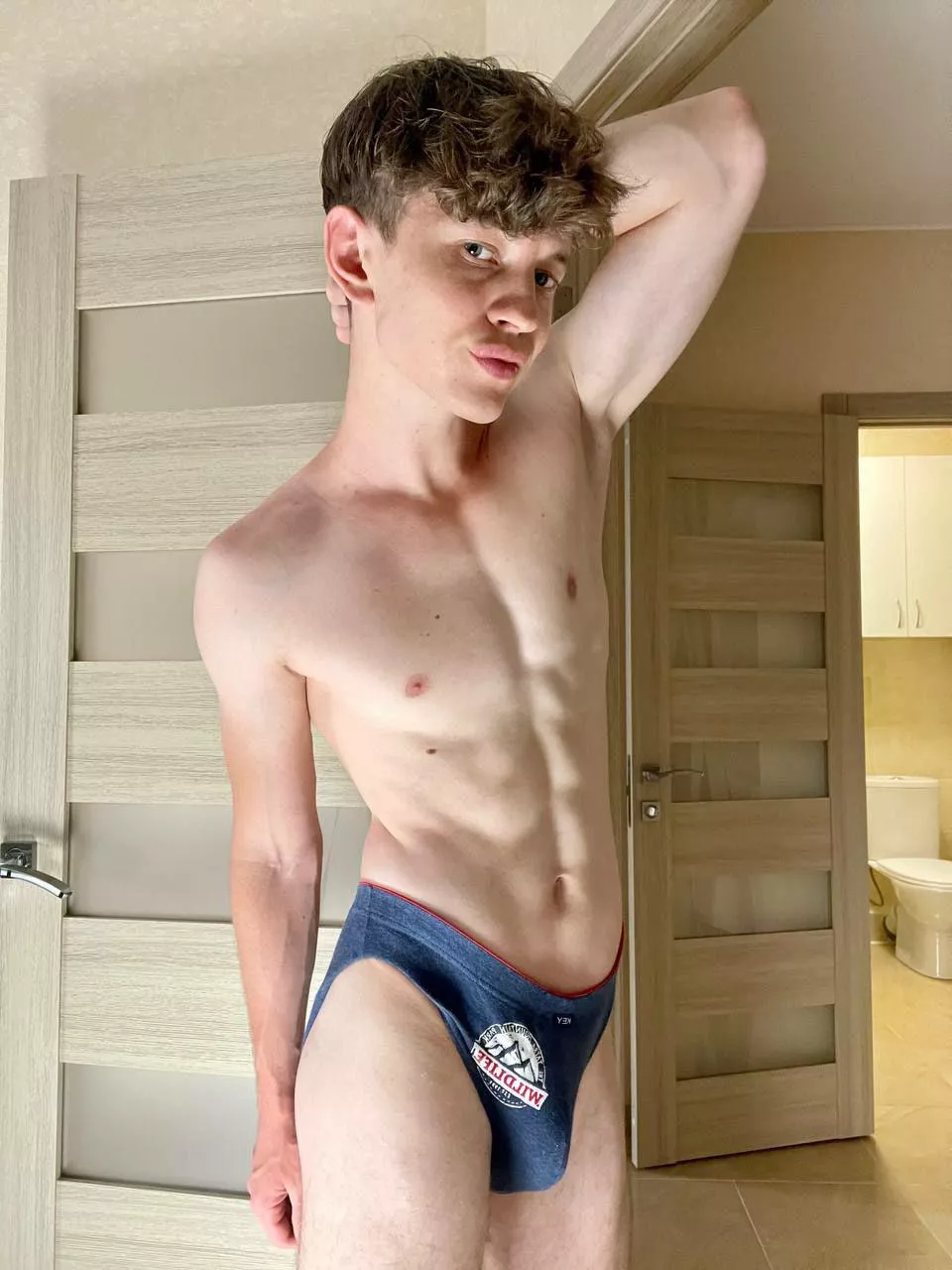 When every day is like a holiday! I’ll take off these swimming trunks posted by LightDante_