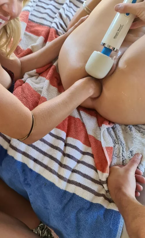 When friends come over for lunch! [F][F][M] by kinkytwosum