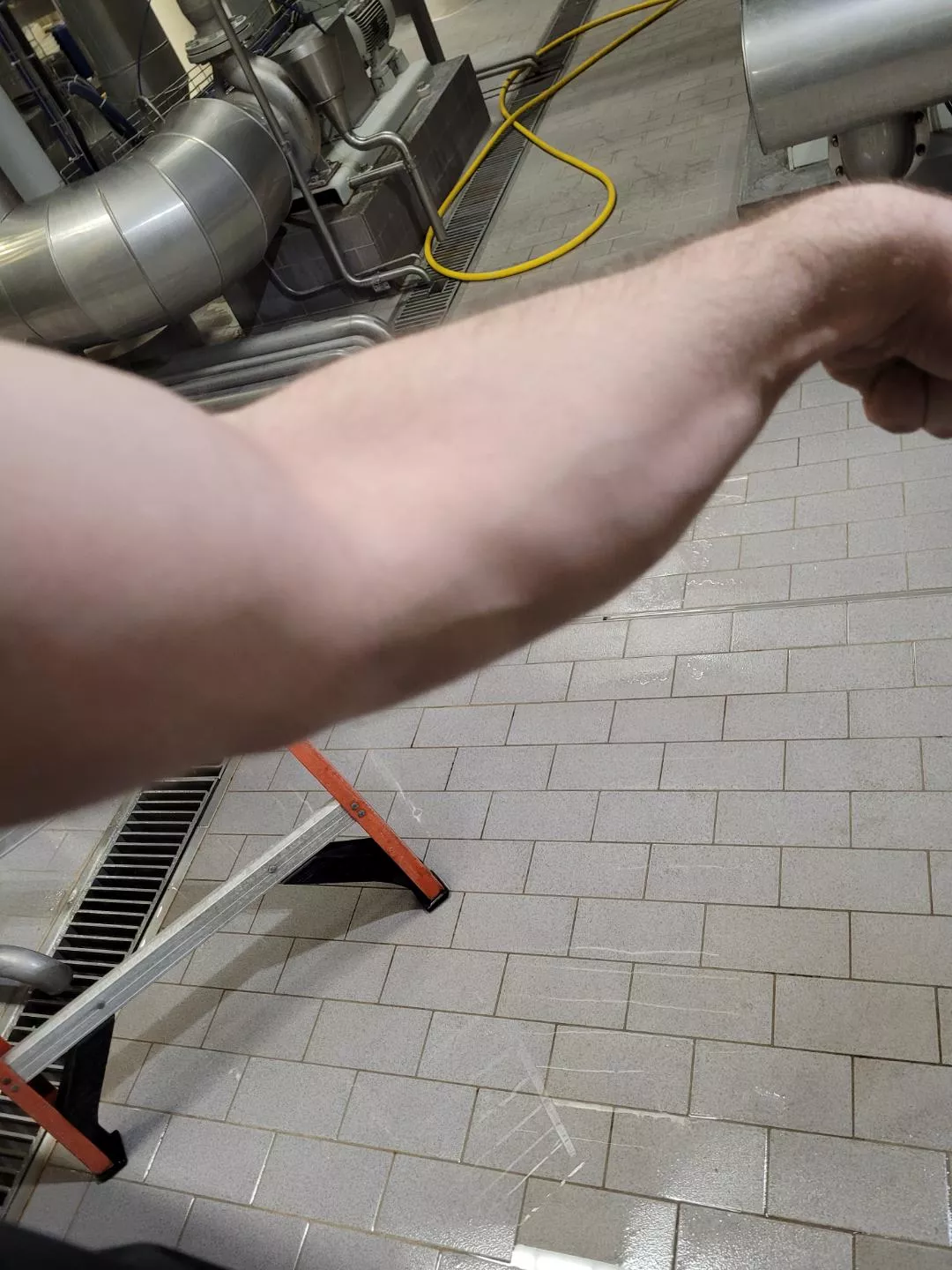 when grip strength is important to the day job 😜 posted by Clarkandmona