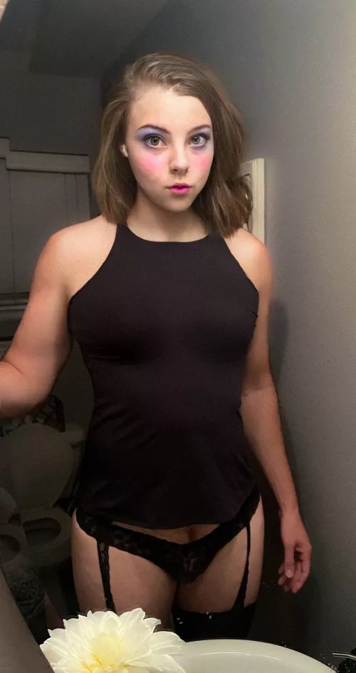 When he asks for hooker makeup by inbetweenr2