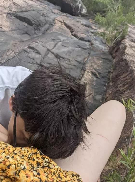 When he can't wait until we get home to taste me (m)(f) posted by deadlypoisonbabe83