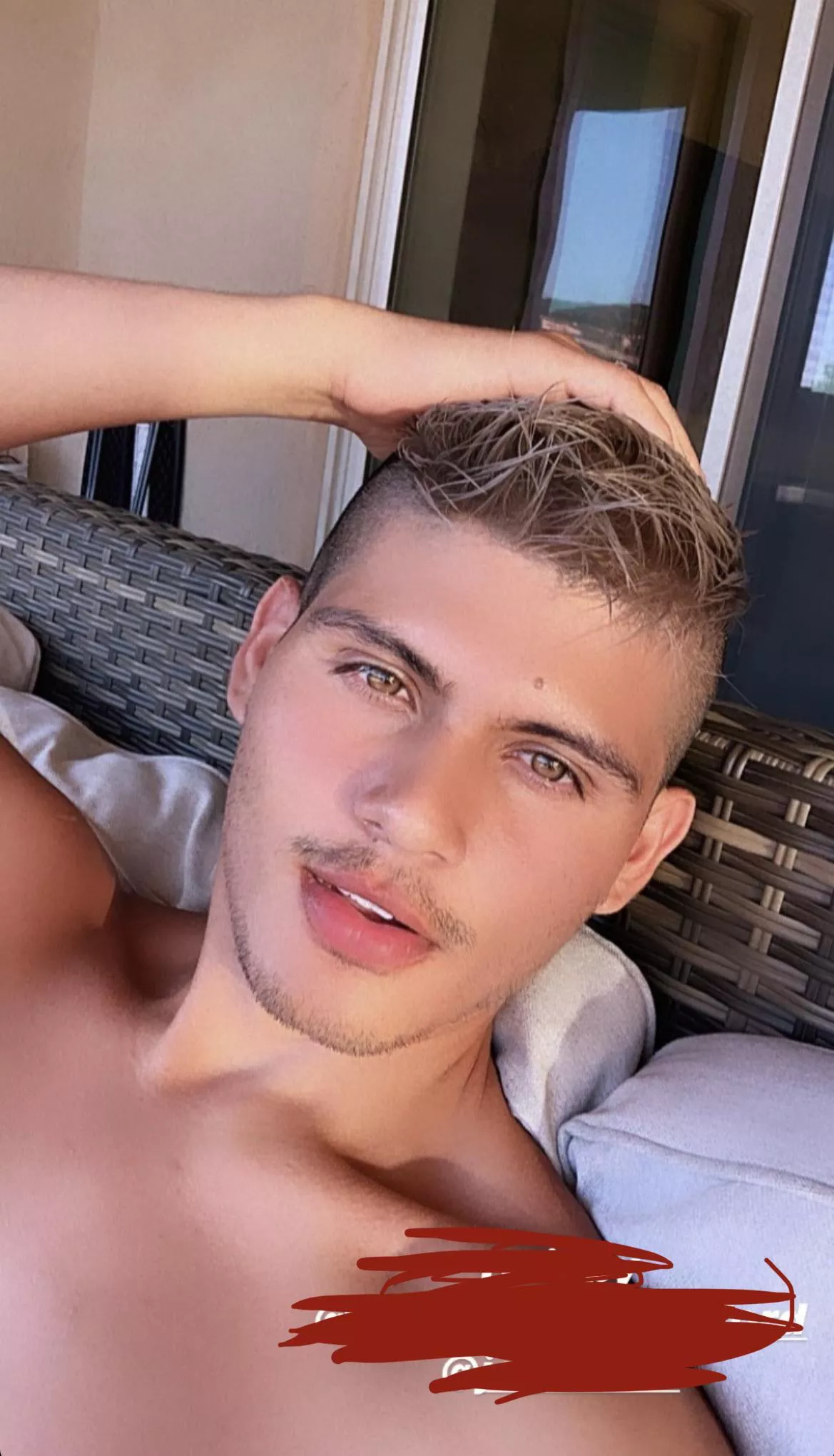 When I bleached my hair and got contacts 😛 posted by MedStudent1997