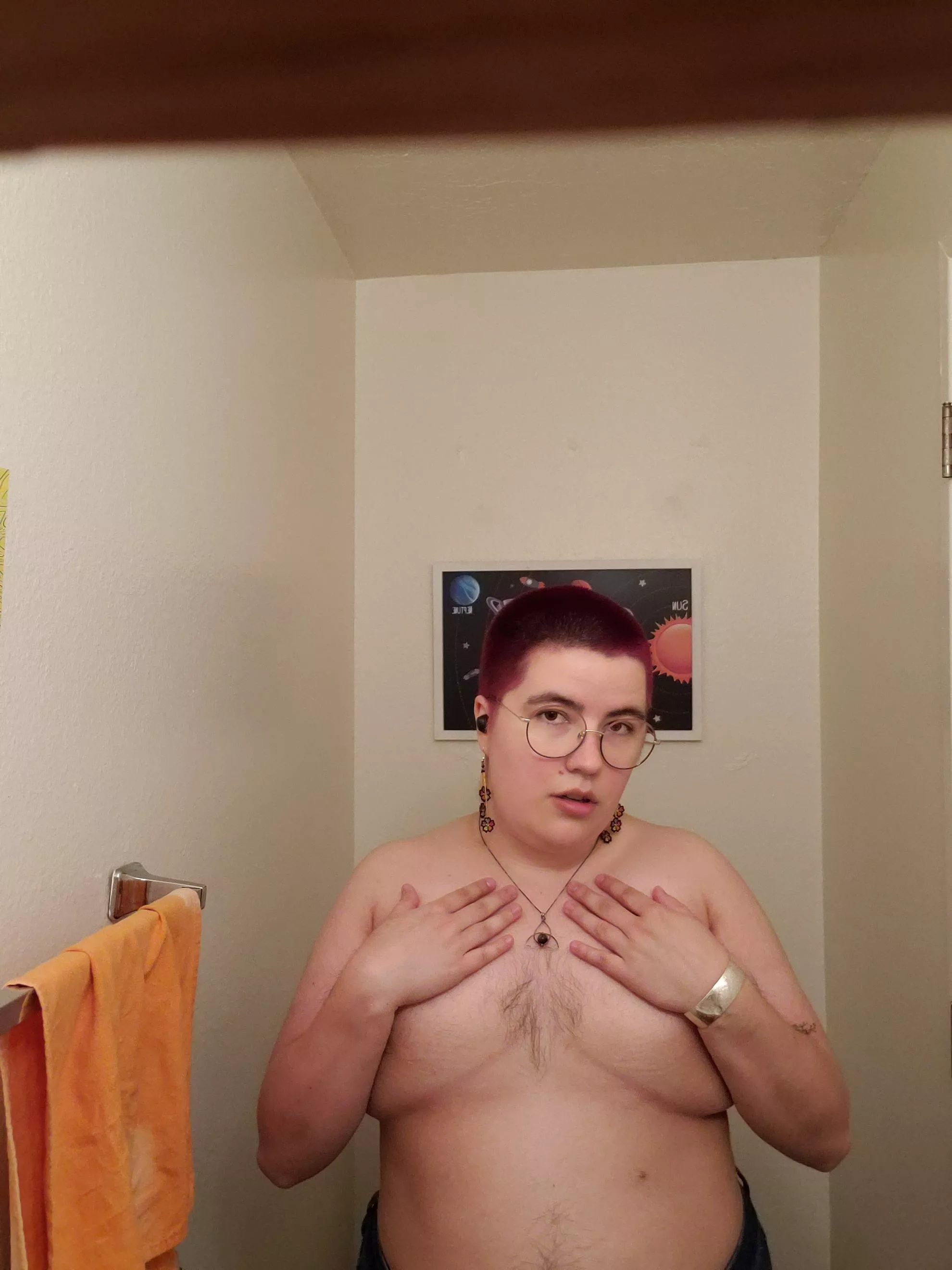 when I give u this look u better be ready (he/they) posted by imaqueer301