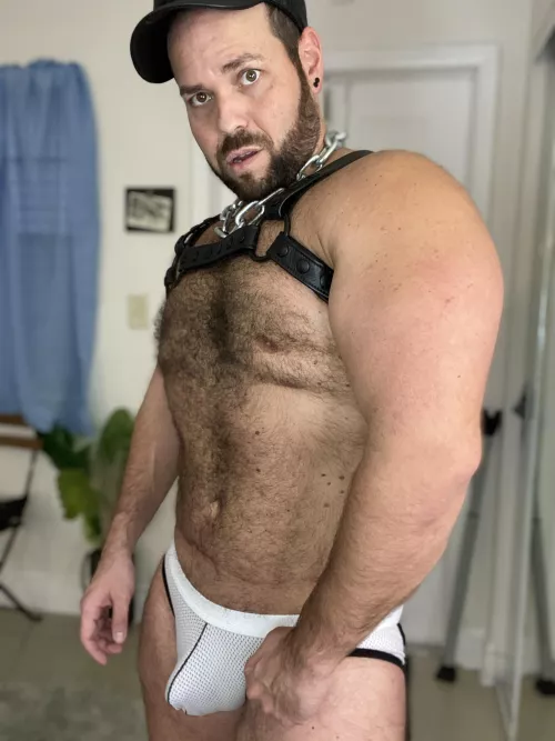 When I think I see a bug and the result Is a bearmodel serious face😂😂 by brian_thickbear