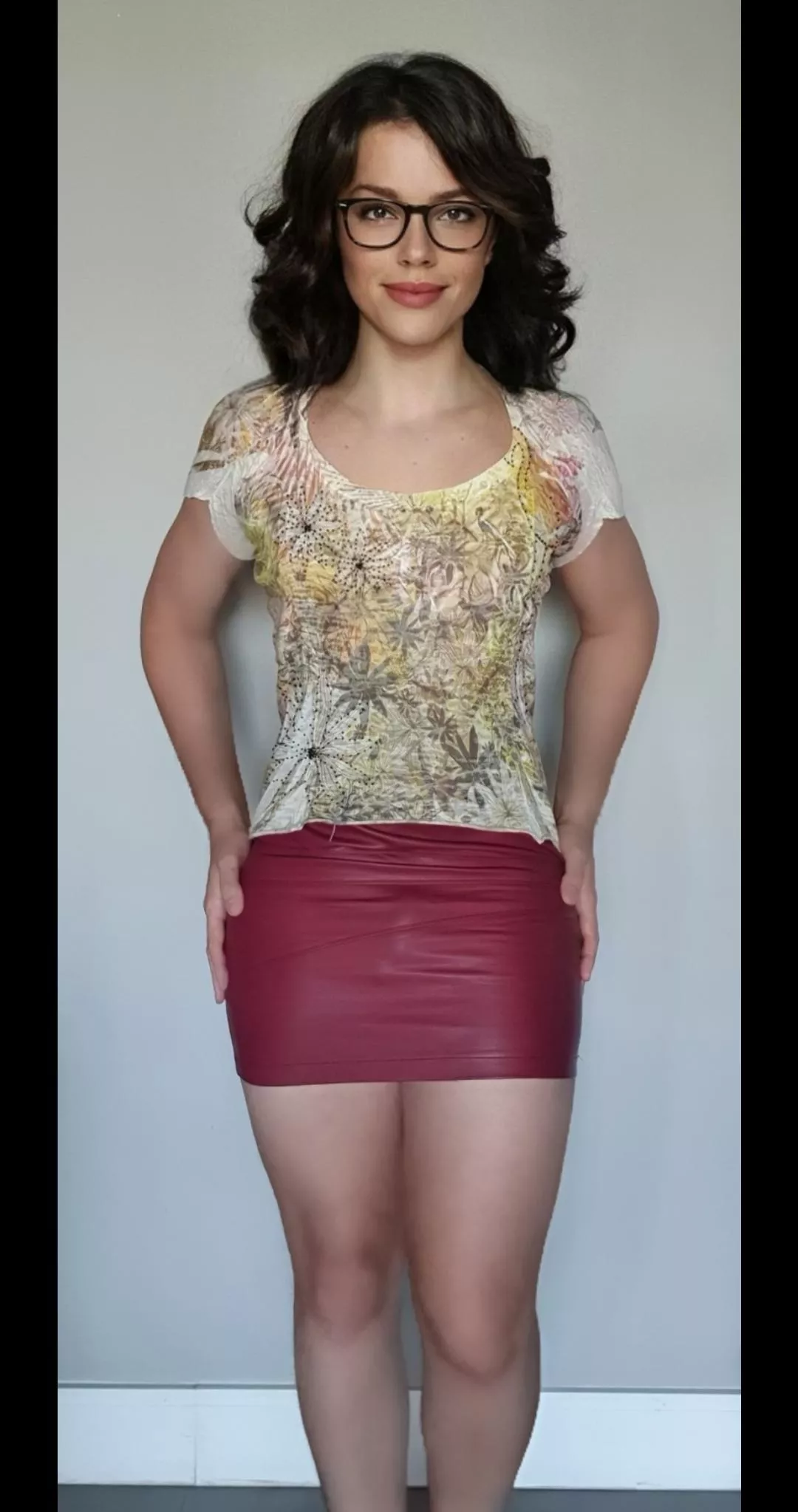 When the girl next door gives you this look as she gives you good morning ... what would you do? posted by Ambitious_Pin_3769