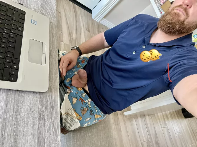 When the meeting is pointless and my camera is off. by onewolfmanpack