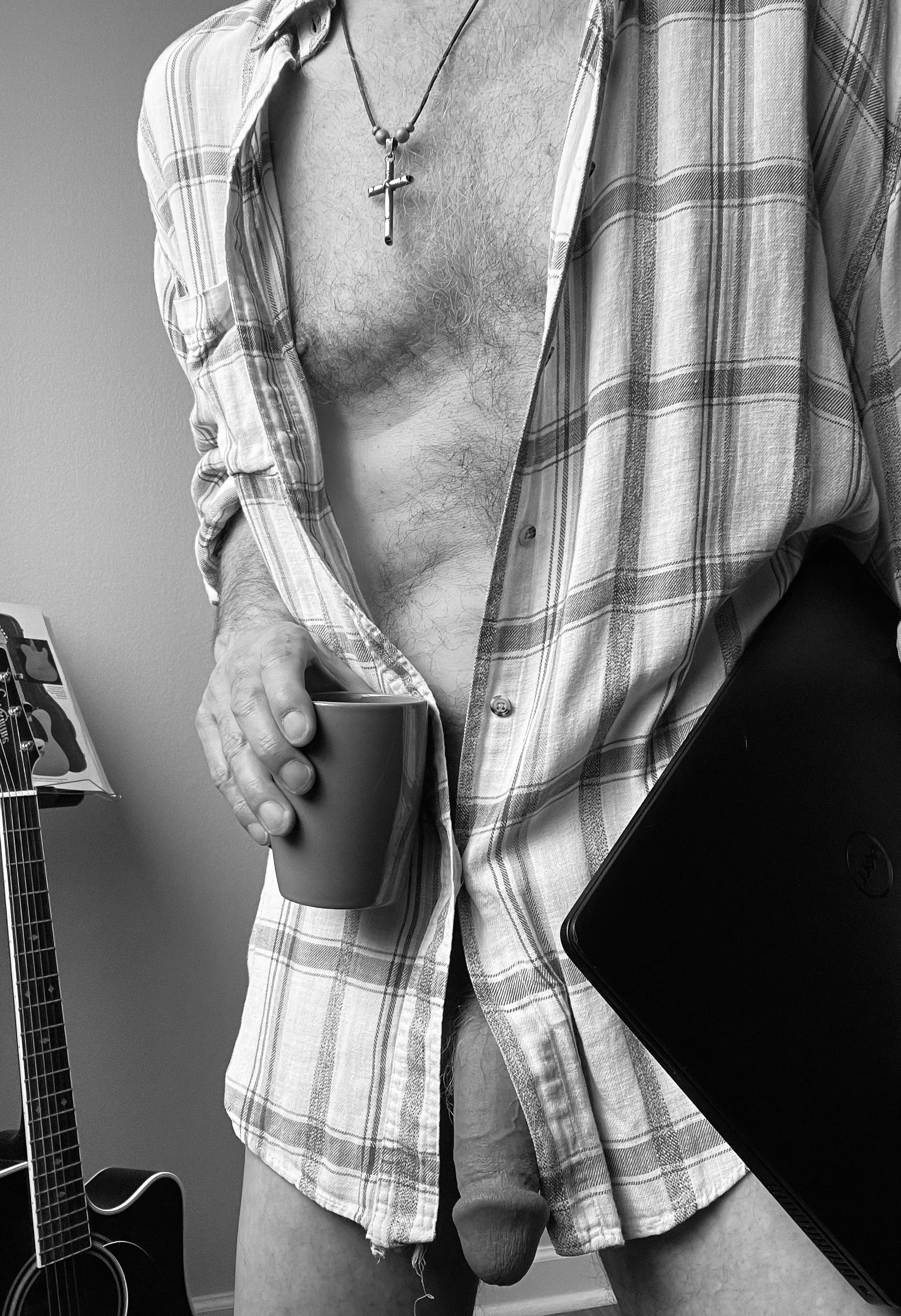 When we enjoy a little coffee followed by a lot of casual…Friday-ing… posted by devilsndust