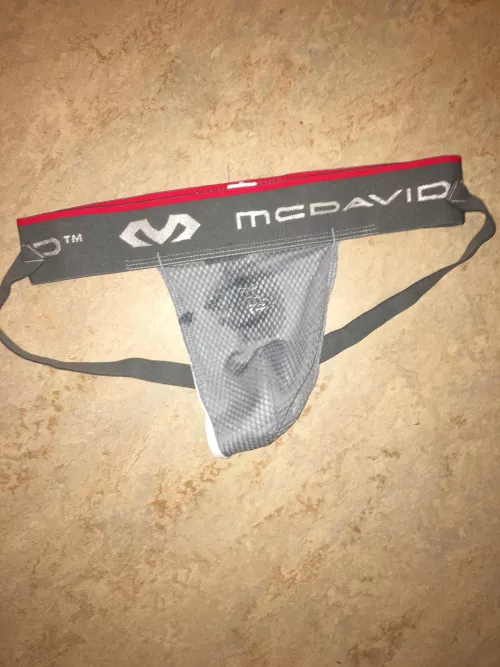 When you find a cum stained jock on the lockerroom floor 🐽 by HairyJock87