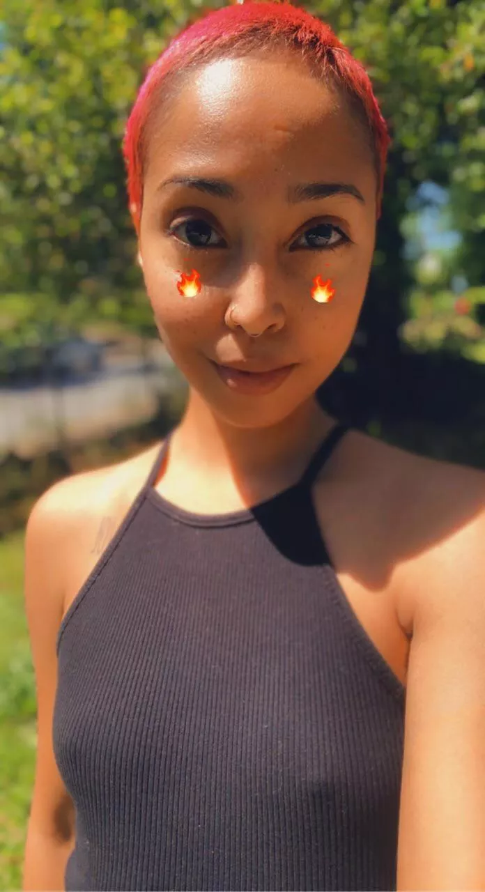 When you forget about your pokies until you take a selfie posted by kris_tinawithak