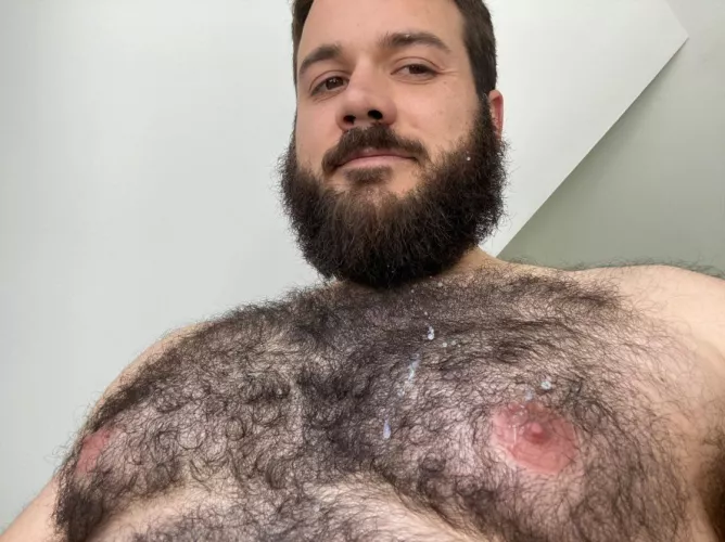 When you get carried away while nutting. by NCWolfieCub