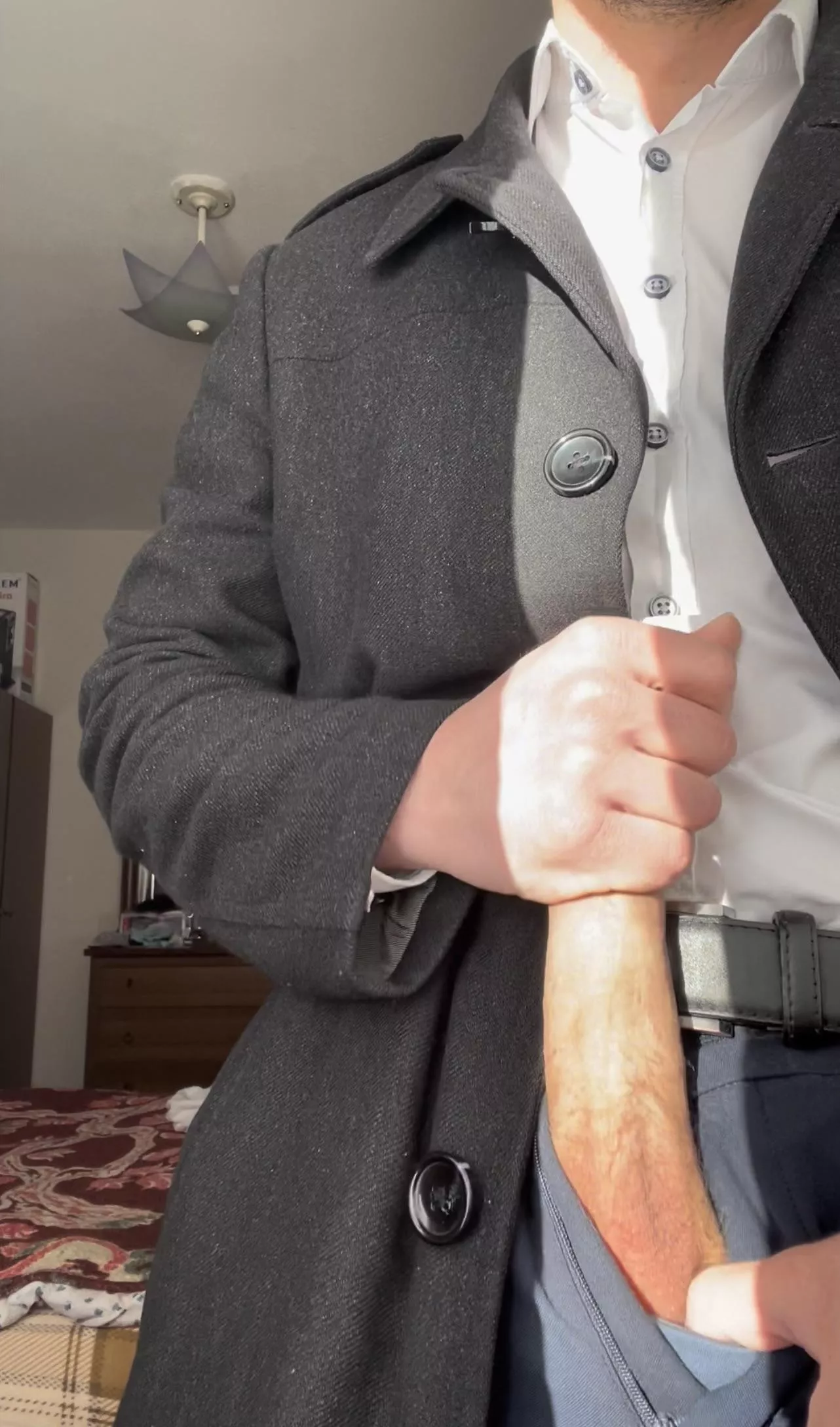 When you have a quick bone and the sun is on spot, i cant resist pulling out and 📸😉 posted by OnlyforMyFan