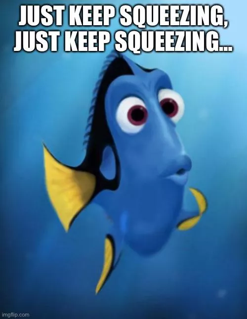 When you know there is more in the pore and they move on by linsuma