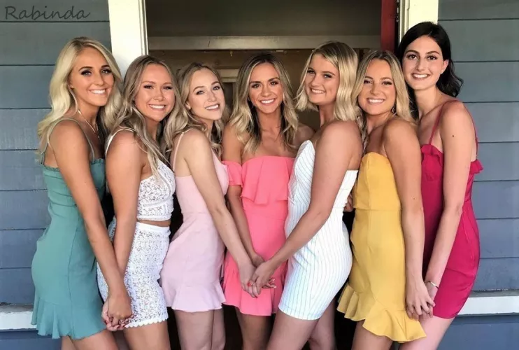 Which cutie are you taking from the sorority? [7] by FlyingDutchmon