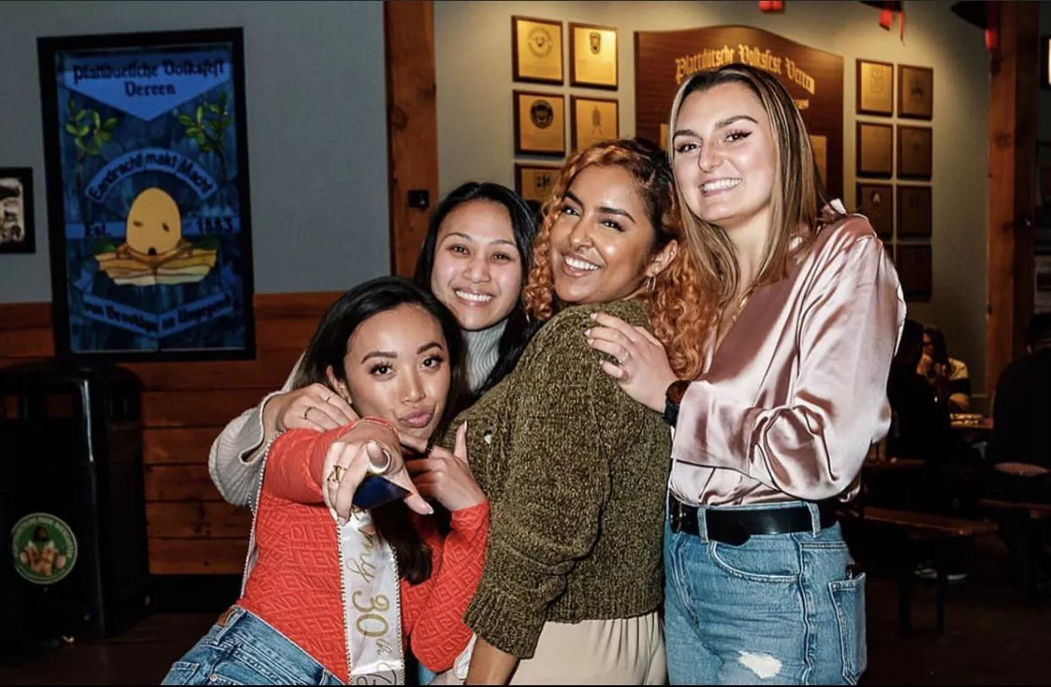 which is the hot friend posted by statelygrape