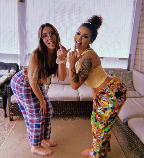 Which pajama babe gets pinned down in bed tonight? by NefariousnessNew2903