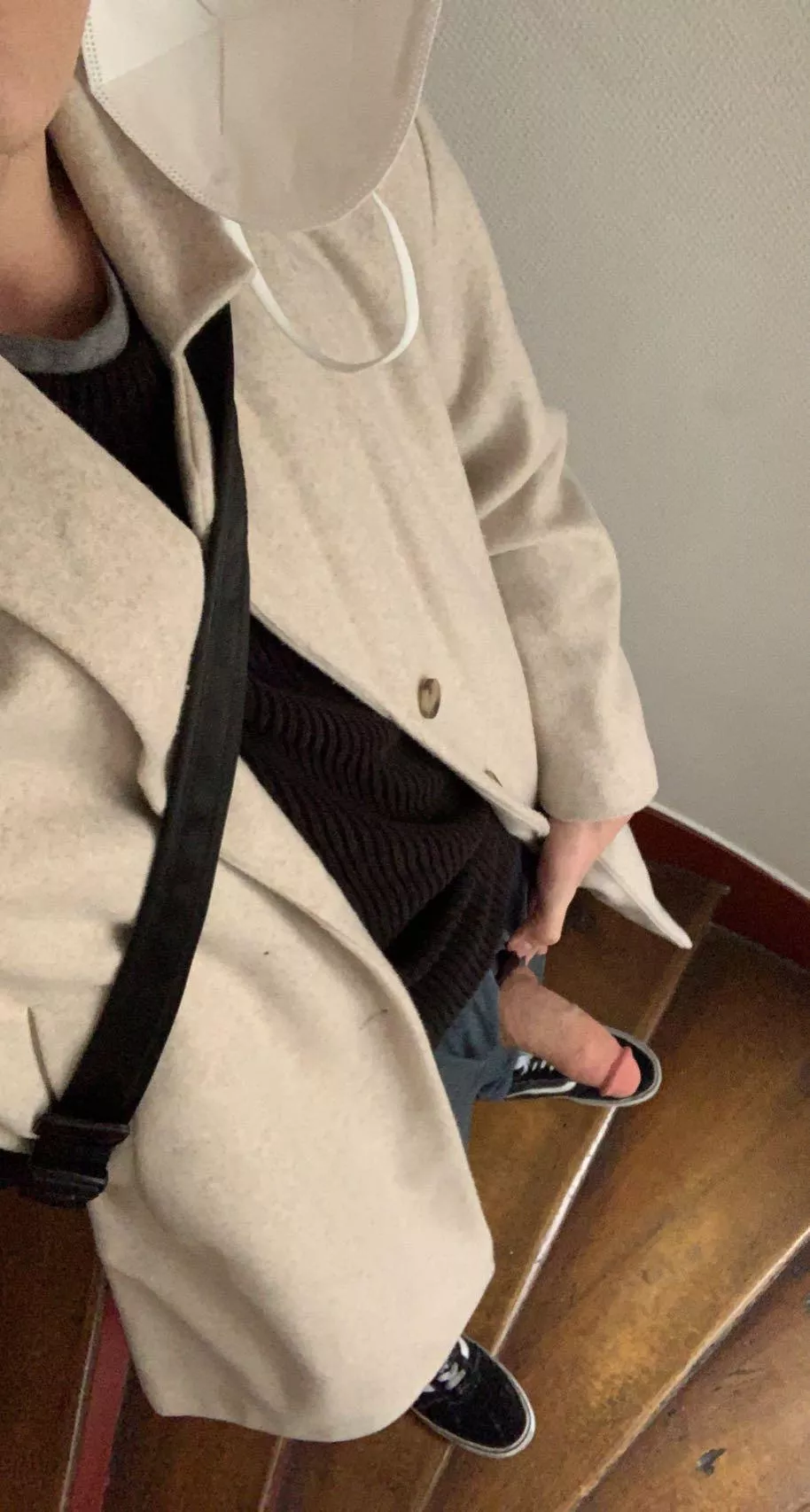 whipped it out in the stairwell 😈 posted by indyman147