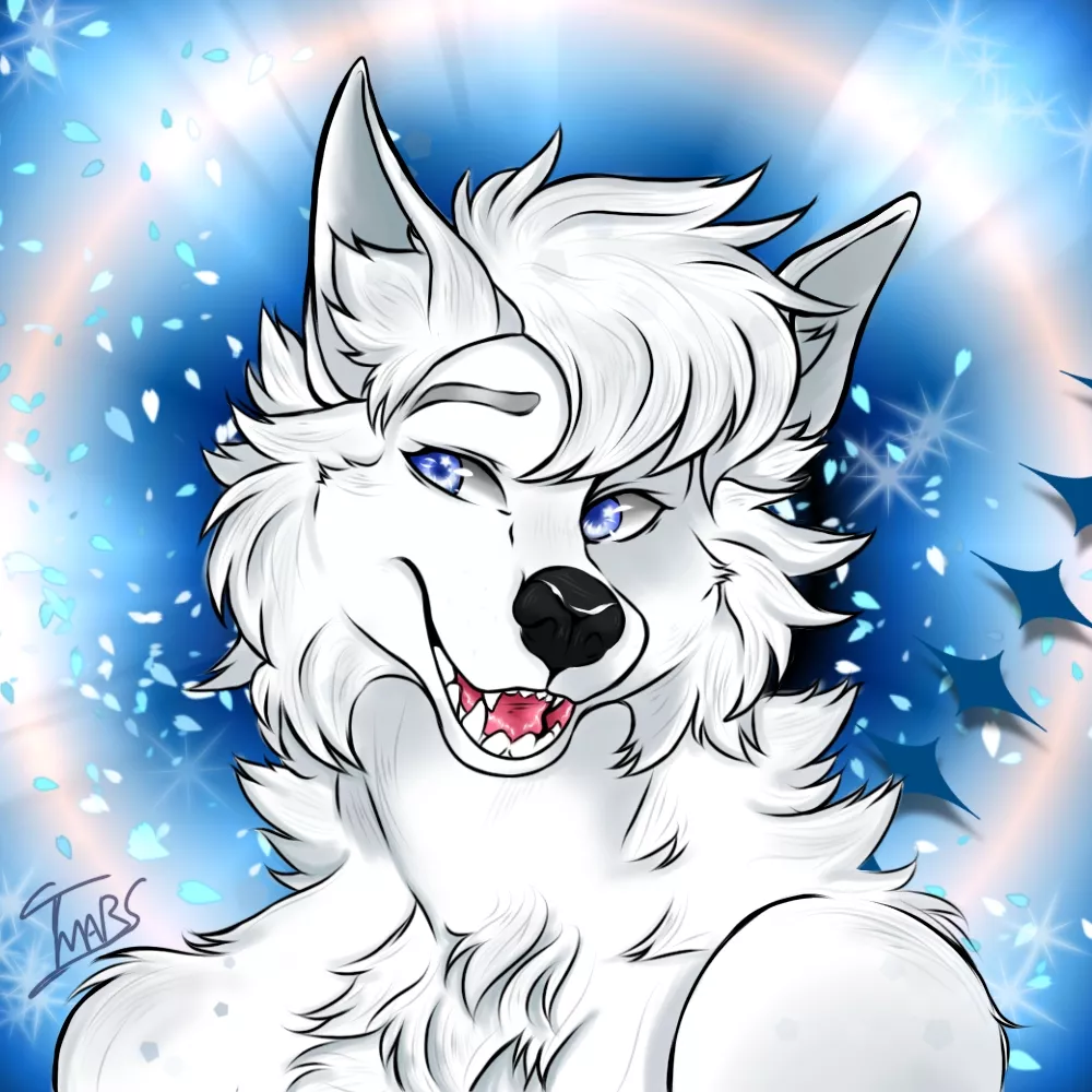 white husky (art be me) posted by T-mars_arts-6
