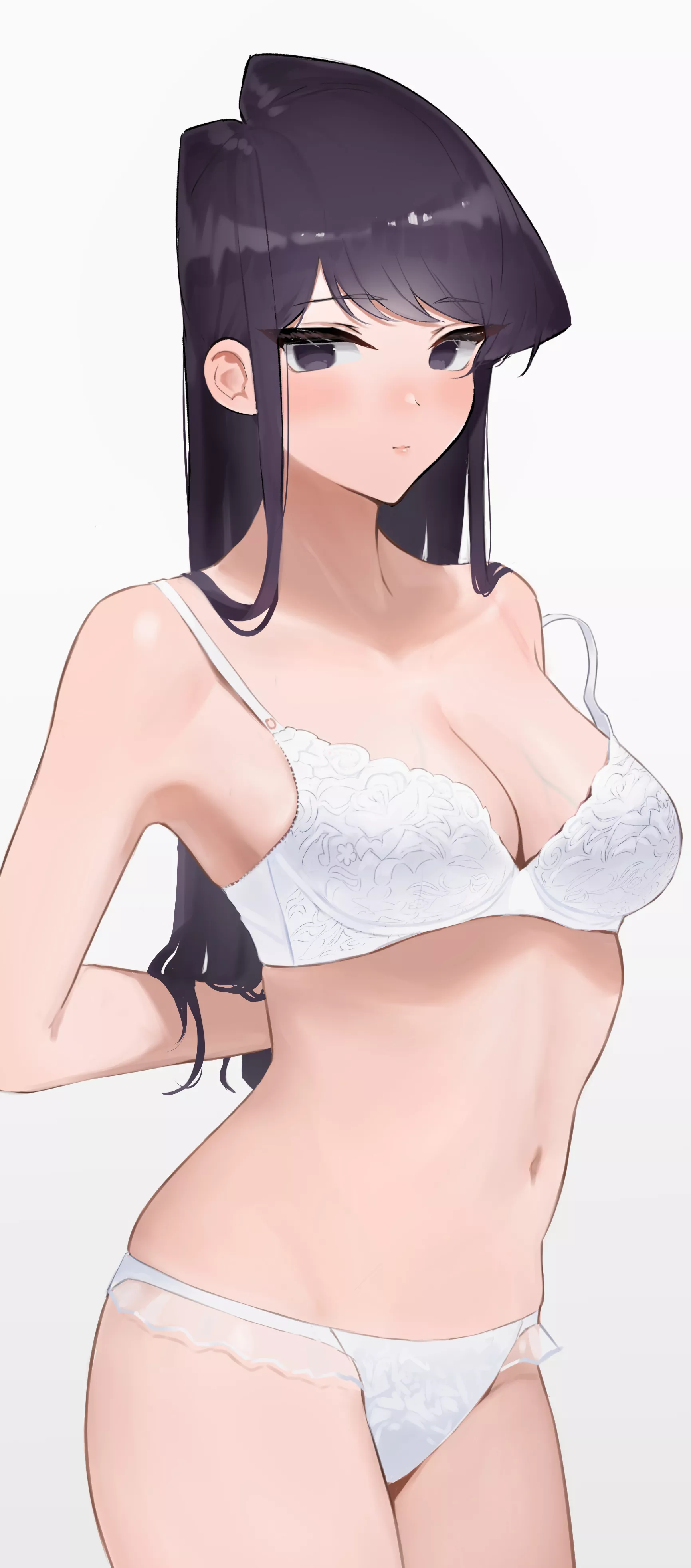 White Lingerie Komi posted by xSaviour_N
