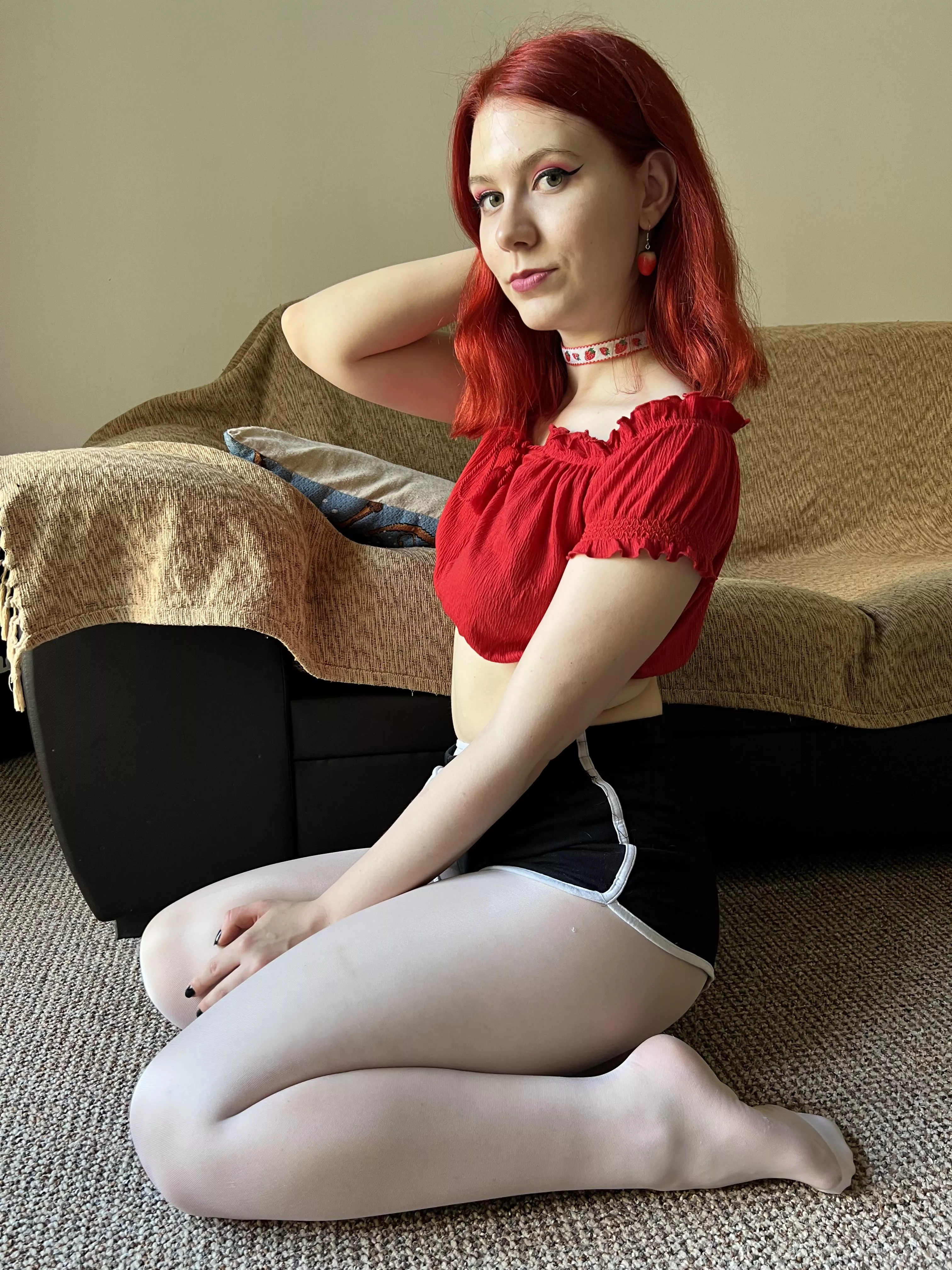 White pantyhose 🤍 posted by ichigo_ema