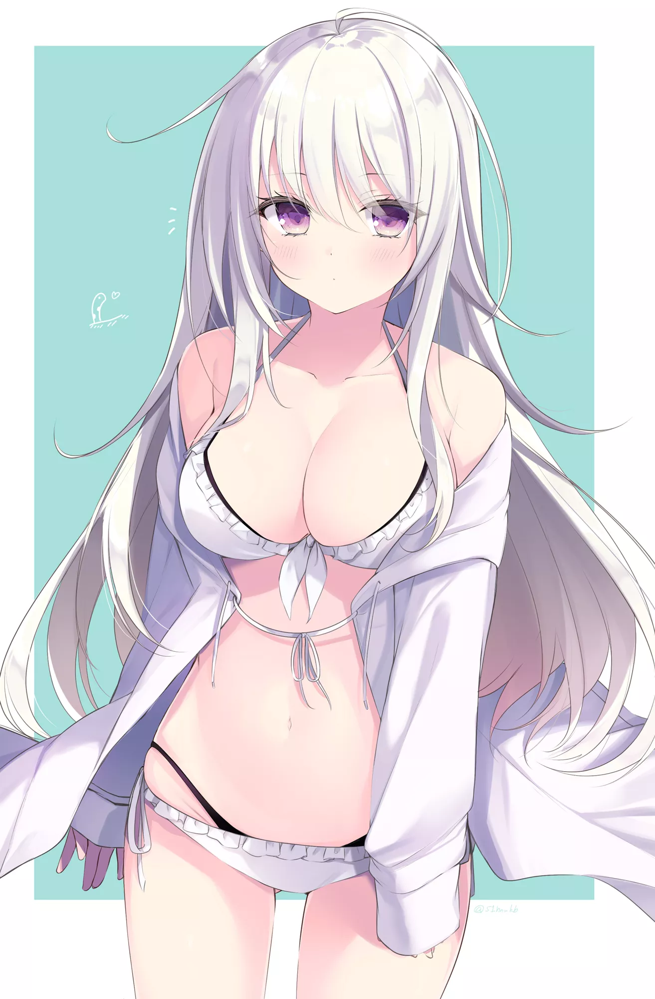White Swimsuit [Original] posted by kitttyxyx999