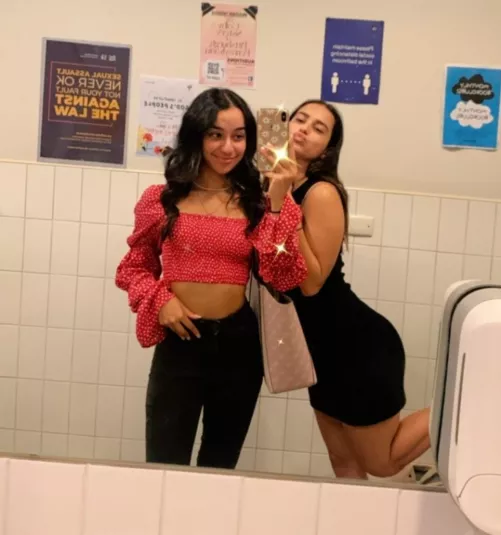 Who are you cumming on me (L) or my cousin (R). kik Tara_k31 by Its_snazy