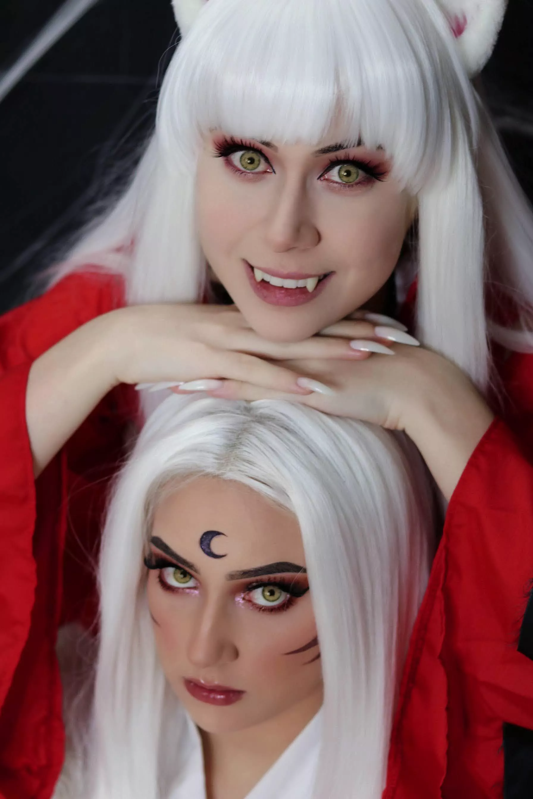 Who doesn’t love a little bit of sibling rivalry? Inuyasha and Sesshōmaru from Inuyasha (@cassper_cosplay) posted by casspercosplay