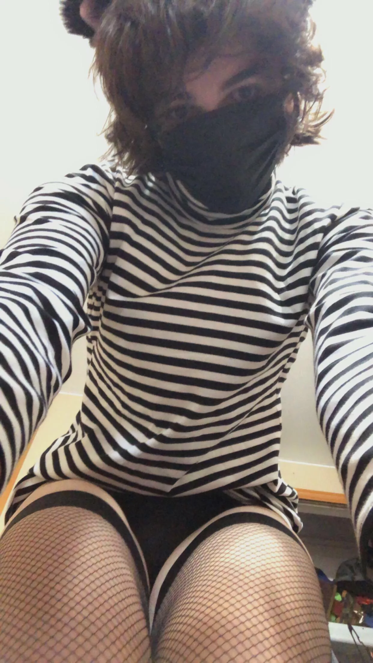 Who doesn’t love stripes?😸 posted by gaeboibish