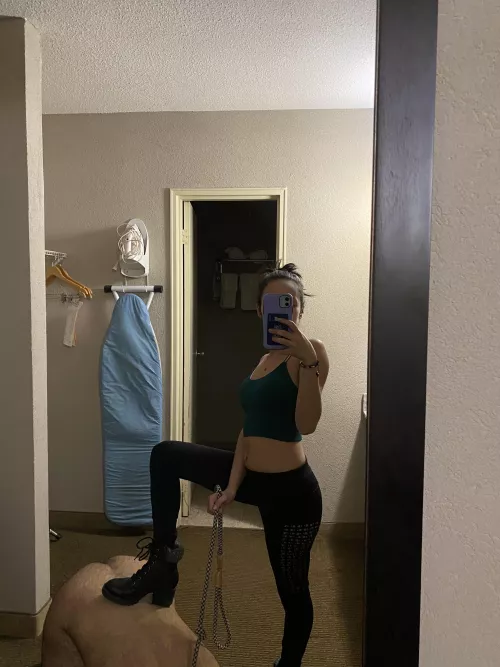 Who else likes walking good boys & using them as foot stools?! by Queen_MujerM