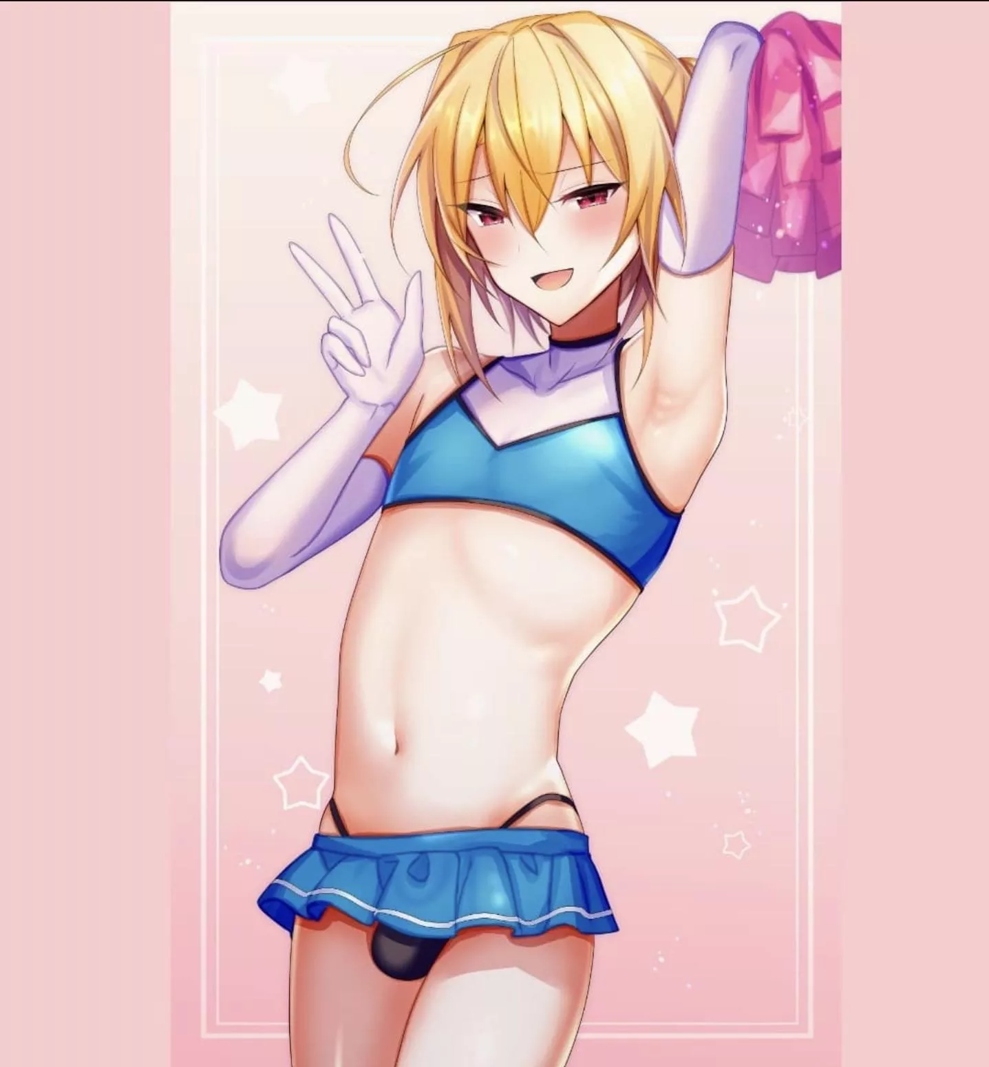 Who else wishes they where a cheerleader 😉💝 posted by SissyBoy_Scarlet