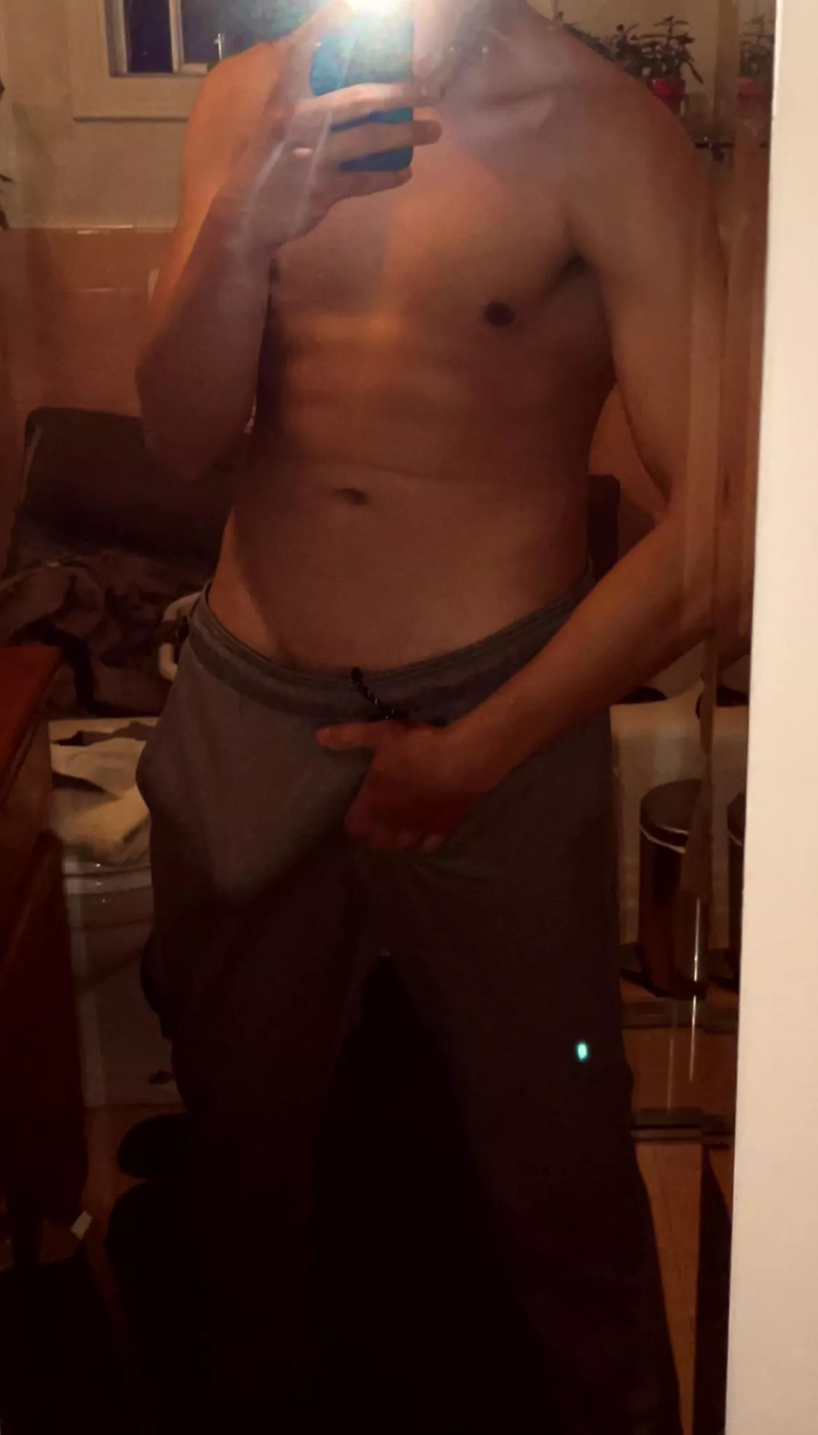 Who isn’t a fan of grey sweatpants? posted by 6661goat