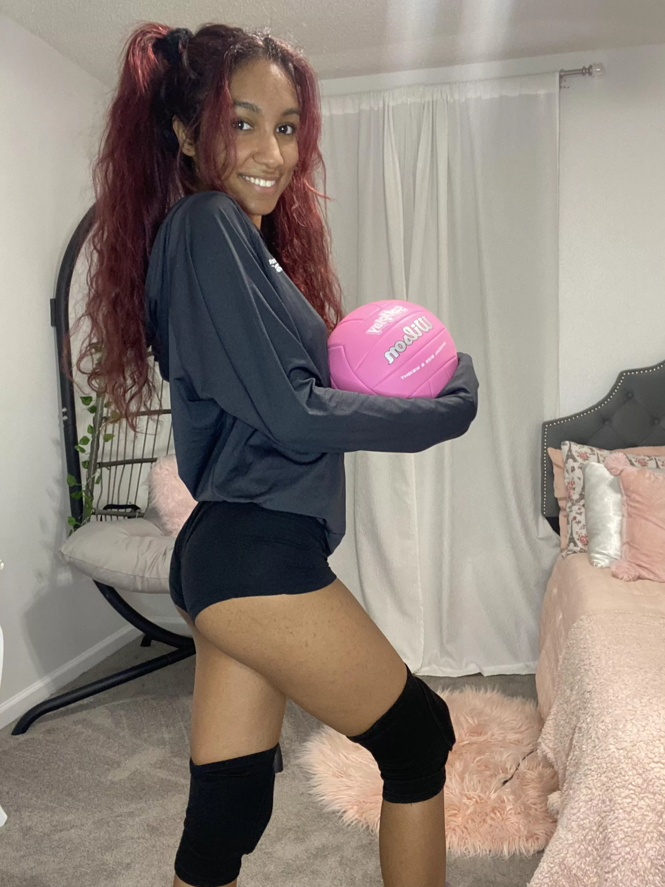 Who likes cute little volleyball shorts? ❤️ posted by Content-Bluebird7513