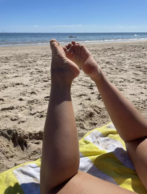 Who likes sandy soles? by Sexyfeetgirl__