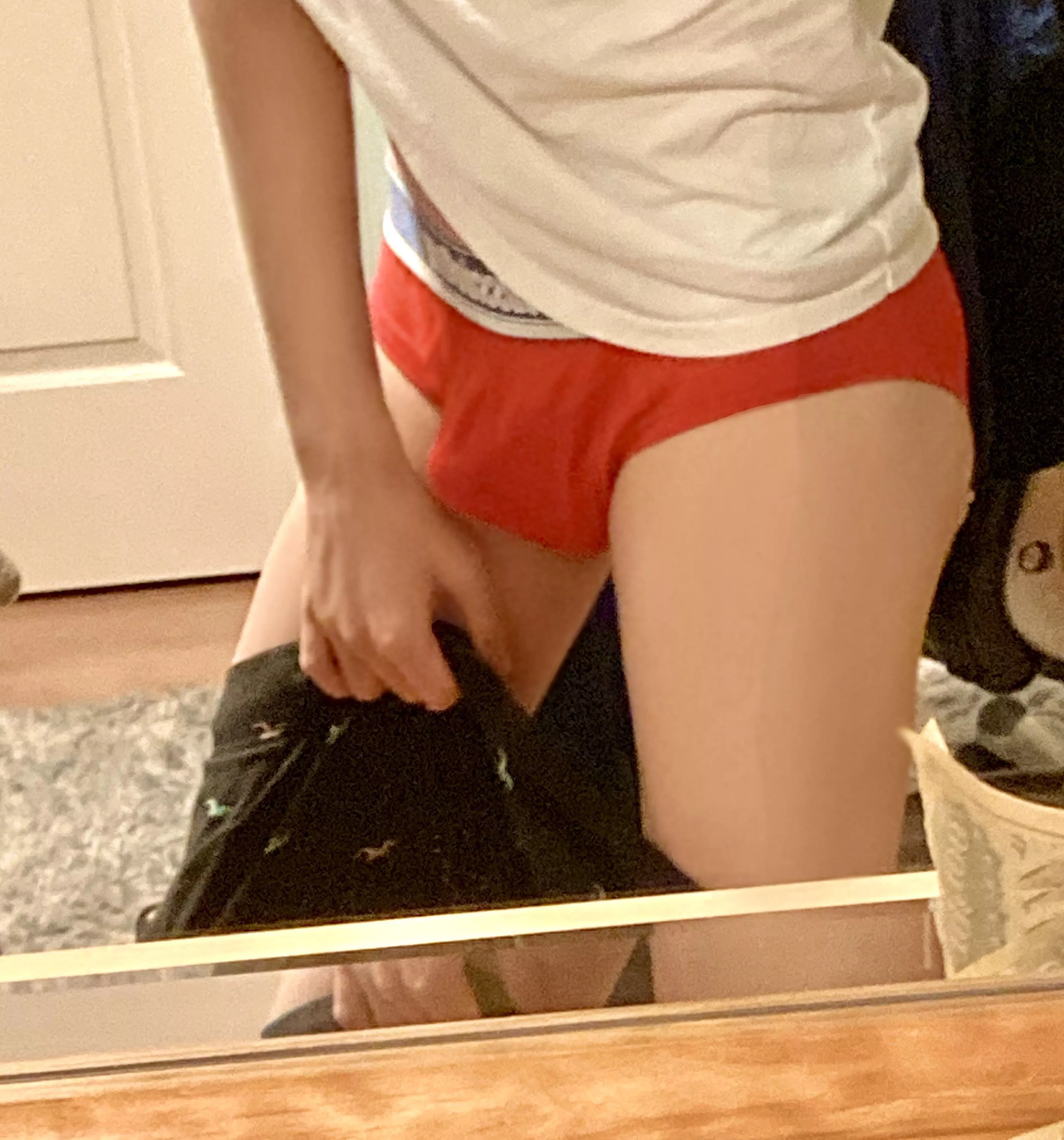 Who pulled my shorts down!? posted by tlupinex