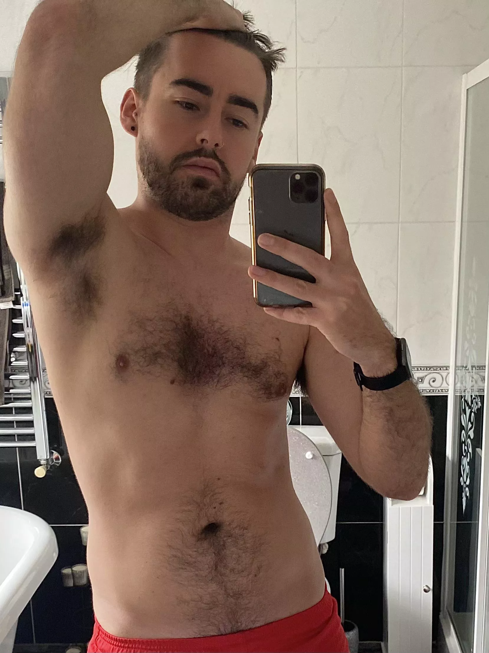 Who wants a sniff, straight from the gym 😈 posted by uncut_otter