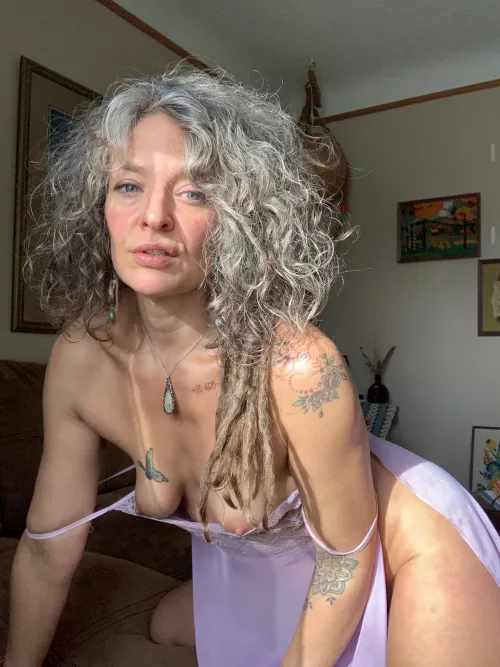 Who wants me to crawl up on their lap,give these tits a good suck and pinch, while I slide on? by Gypsyrosebud_