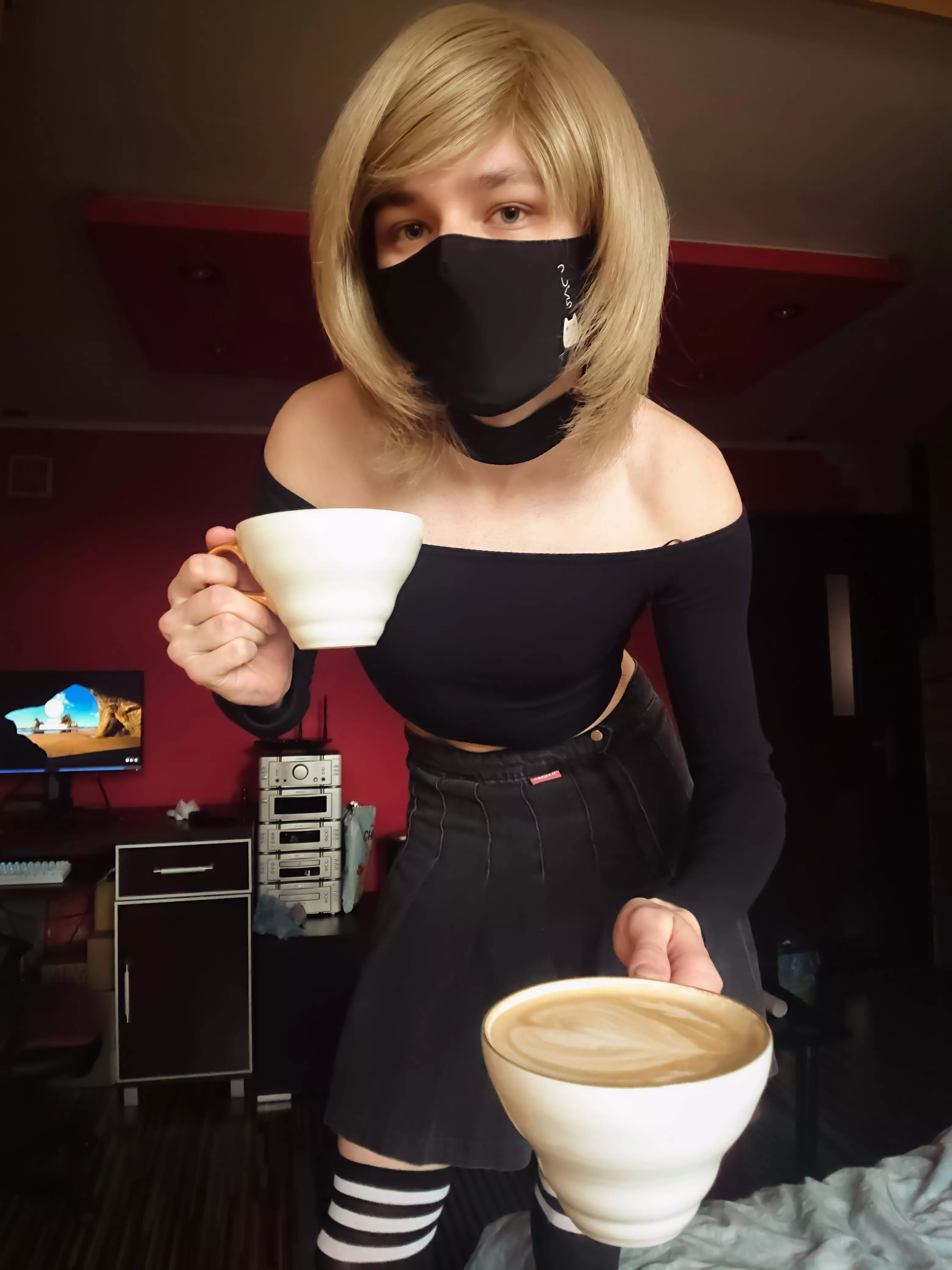 who wants some coffee?☕ posted by ItsuFemmie