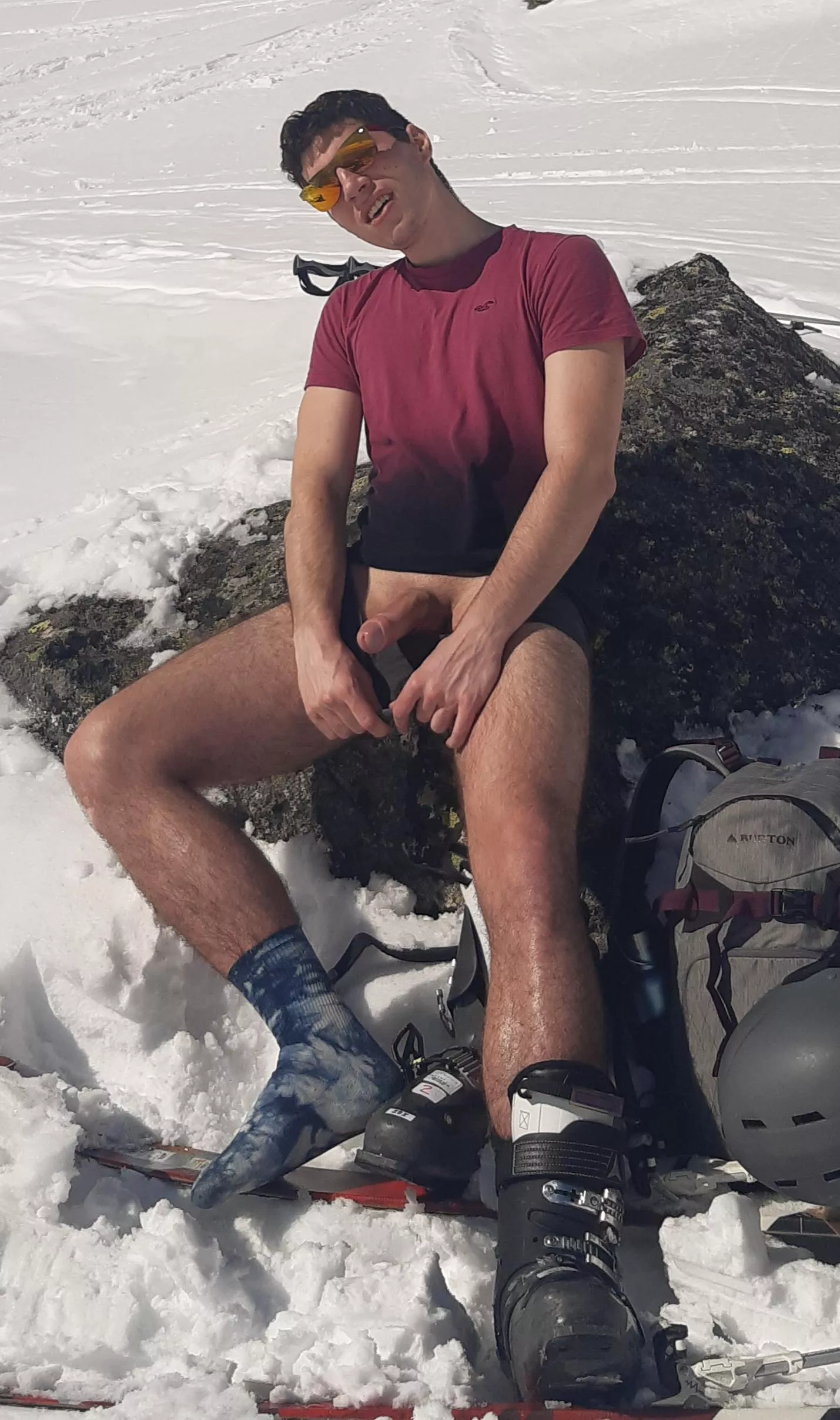 Who wants to join us for our next ski trip?😉 posted by eggsy_is_cute