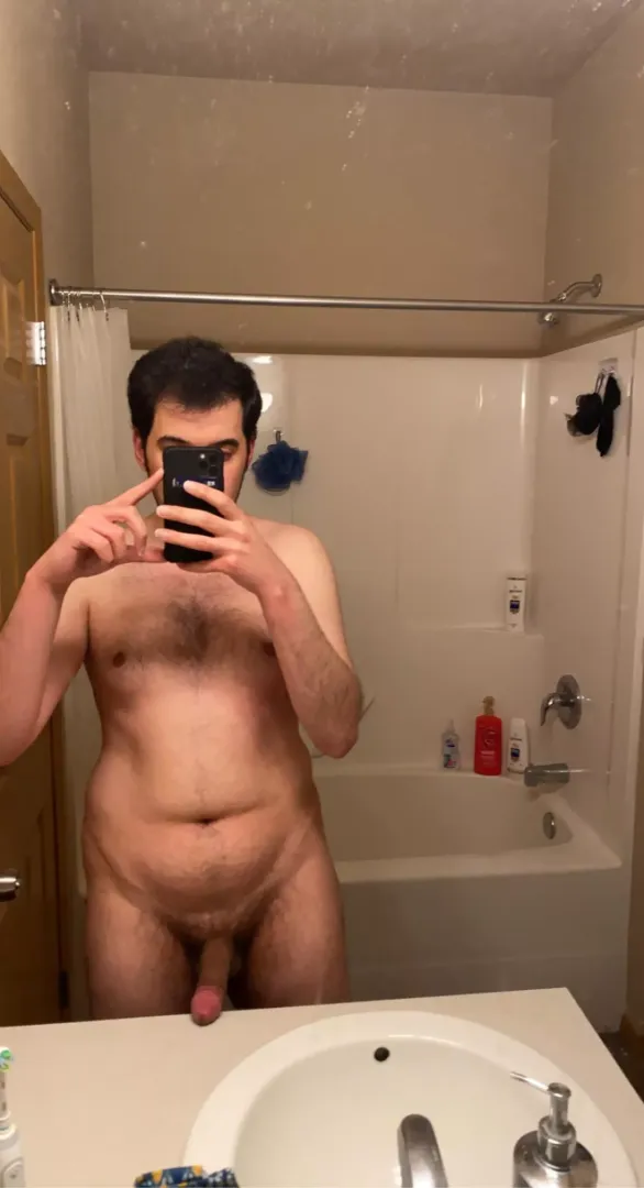 Who wants to play with this chubby dude's fat cock? by CardiologistKind