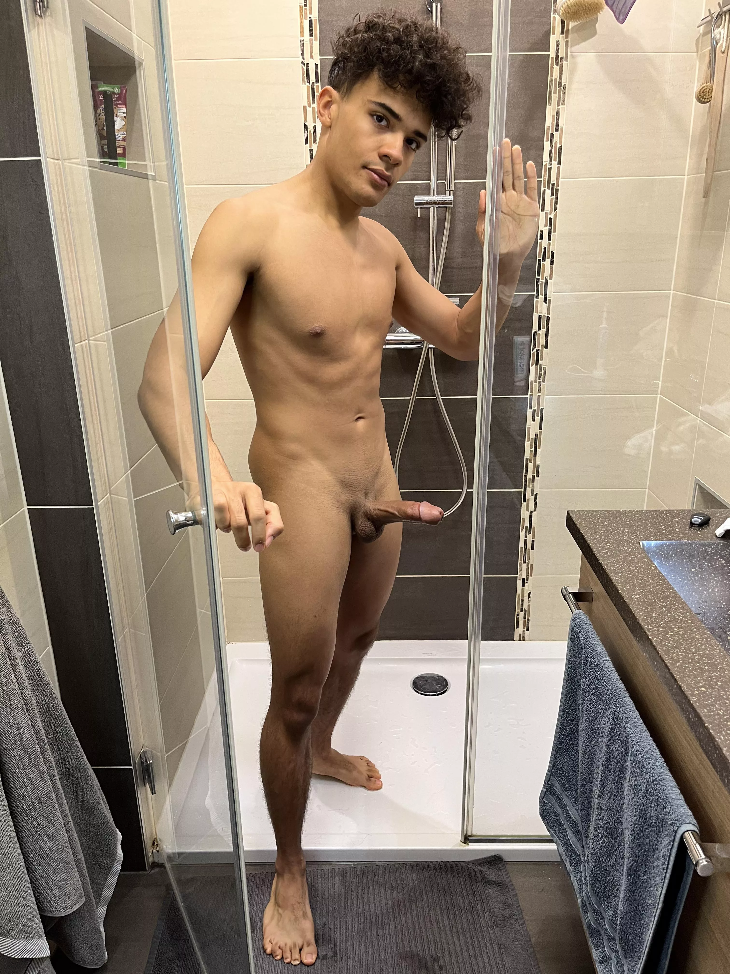 Who wants to shower with me? 🧼 posted by macetheboy
