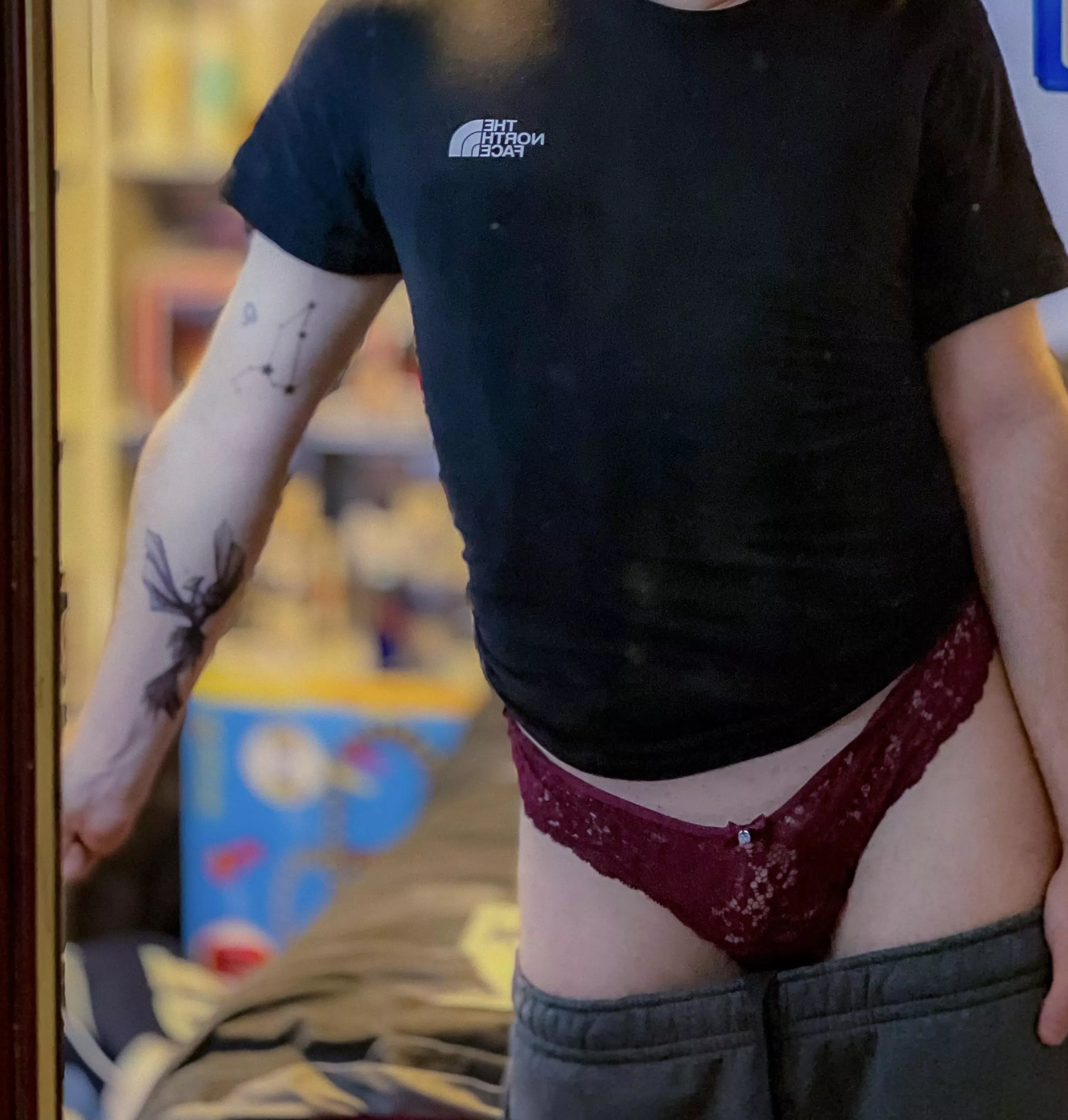 Whoops, my joggers slipped posted by yourmumsfitmate